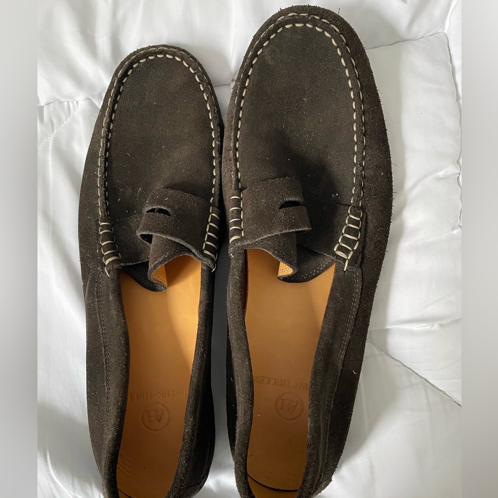 Mens driving moc shoes